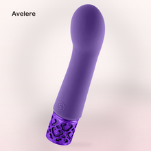 Avelere Purple 4 Inches Waterproof Rechargeable Multi-Function Personal Massager