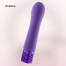 Avelere Purple 4 Inches Waterproof Rechargeable Multi-Function Personal Massager