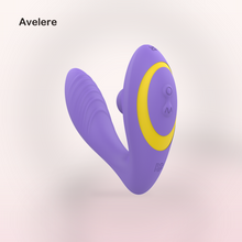 Avelere Multi-Color 5.5 Inches Dual-Stimulation Waterproof Rechargeable Personal Massager