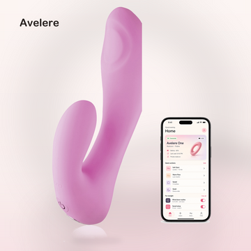 Avelere 5.4 In Dual-Stimulation Waterproof Rechargeable Personal Massager