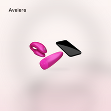 Avelere Multi-Color 4.1 In Wearable Remote-Control Waterproof Personal Massager