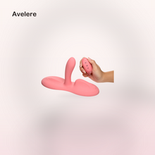 Avelere Pink 10.1 In Wearable Remote-Control Waterproof Personal Massager